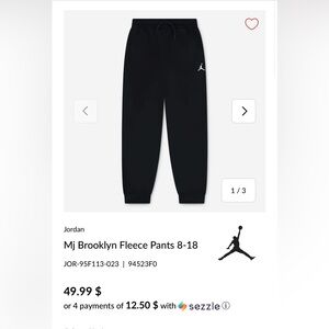 Jordan medium Joggers - euc